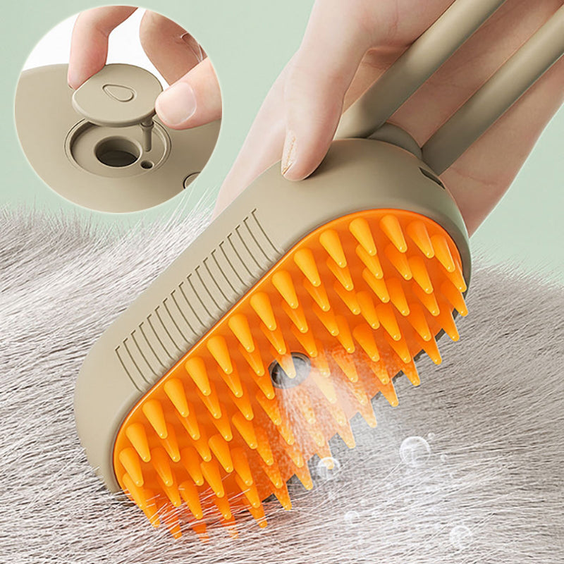 Steaming Pet Brush